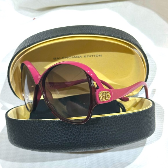 AUTHENTIC BALENCIAGA 0032 SUNGLASSES - Picture 3 of 5